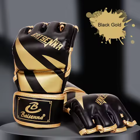 Gants demi-doigt éponge - MMA Muay Thai confort