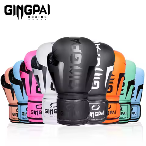 Gants de boxe pro 6 à 14 oz - enfants adultes Sanda