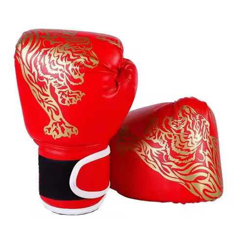 Gants de boxe enfant respirants - cuir PU
