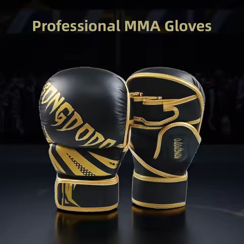 Gants MMA cuir PU - combat arts martiaux